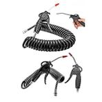 Proxtech Yüksek Kalite 7 Metre Hava Üfleme Toz Alma Kompresör Hava Tabancası Spiral Hava Hortumu 8 Mm 7metre