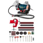 Proxtech Yüksek Turbo Motorlu Çark Motoru Devirli Dramel Zımpara Bileme Gravü Mengeneli Oyma Taşlama Seti