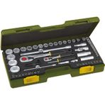 Proxxon 23286 1/4-1/2 Cırcır Kollu 65 Parçalı Lokma Takımı