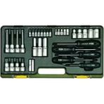 Proxxon 23288 Torx Lokma ve Tornavida Takımı - 36 Parça (1/4" ve 1/2" Sürücü)