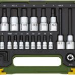 Proxxon 23290 1/4-1/2 Cırcır Kollu 42 Parçalı Torx Ve Allen Lokma Uç Takımı