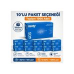Prozirve Tenty 403 Mavi Nitril Muayene Eldiveni 100 Lü Paket Pudrasız Lateks Içermez Tek Kullanımlık - 10 Adet