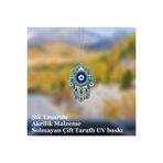 Prtp-Prototip Elektronik & Hobi Araba Ayna Süsü, Araba Süsü, Çanta Aksesuarı - Fatma Ana Eli - Pleksi Malzeme, UV Baskılı - 047