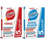 Pruva Akademi 5. Sınıf Türkçe + Sosyal Bilgiler Sorular Konuşuyor Seti 2 Kitap 2023