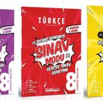 Pruva Akademi 8. Sınıf Matematik + Türkçe + İngilizce Deneme Seti 3 Kitap 2023