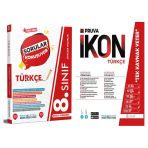 Pruva Akademi 8. Sınıf Türkçe Soru + Defter Seti 2 Kitap