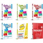 Pruva Yayınları 2025 5. Sınıf Matematik + Fen Bilgisi + Türkçe + Sosyal Bilgiler + Ingilizce + Paragraf Soru Seti 6 Kitap Güncel Müfredat