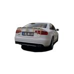 ps dizayn Audi A4 B8 Makyajlı 2012 - 2016 S4 Arka Tampon Eki - Difüzör (plastik)