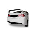 ps dizayn Honda Civic Fd6 (2006-2011) Mugen Arka Tampon Eki - Difüzör (plastik)