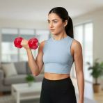 Ps Spor 0.5 Kg Dambıl Ve Suluk X 2 Adet ( Pembe Renk)