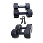 PS SPOR 18 Kg Dambıl Set 6Kg X2 Ad 3Kg X2 Ad + SAYAÇLI AYARLANABİLİR EL YAYI