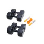 PS SPOR 2 ÇİFT DAMBIL SETİ = 7 KG X 2 ADET- 10 KG X 2 ADET + SAYAÇLI ATLAMA İPİ