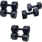 Ps Spor 3 Çift Dambıl Set ( 3 kg 6 kg 9 kg x 2 Adet) Adet Olarak Gönderim Yapılacaktır) - Siyah