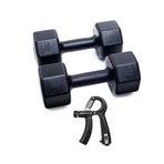 PS SPOR 5 KG DAMBIL X 2 ADET = 10 KG+SAYAÇLI AYARLANABİLİR EL YAYI