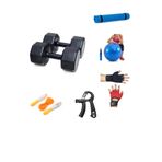 Ps Spor 7 Kg Dambıl X 2 Adet (14 Kg) + 5 Çeşit Plastes Ve Egzersiz Seti