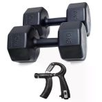 Ps Spor Dambıl10kg X 2 Adet+ Sayaçlı Ayarlanabilir El Yayı