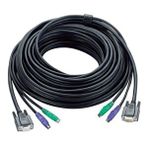 Ps/2 Kvm Kablosu, Vga Monitör 15 Pin Hdb Dişi, Ps/2 Klavye 6 Pin Mini-din Erkek, Ps/2 Mouse 6 Pin Mini-din Erkek Vga Monitör 15 P