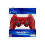 PS3 Joystick PS3 Oyun Kolu Dualshock 3 Kırmızı