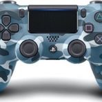 Ps4 Dualshock 4 V2 Gamepad Kol - Mavi Kamuflaj Teşhir