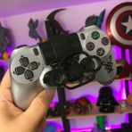 Ps4 Dualshock Gamepad Uyumlu 3D Direksiyon Aparatı - Siyah
