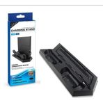 Ps4 Fat/Ps4 Slim/Ps4 Pro Uyumlu Soğutucu Fan Joystick Şarj Dikey Stand