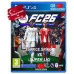 Ps4 Fc 26 Süper Lig Türkçe Spiker Standart Sürüm Bandrollü ve Güvenlik Şeritli Orijinal Oyun Cd'si