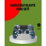 Ps4 Kablosuz Oyun Kolu Gecikmesiz Bağlantılı Ergonomik Tasarımlı FRTKGT25DYMXXUCZZZPS4KOLU-8