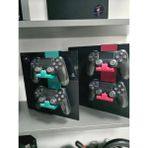 Ps4 Özel Çift Kol Tutucu Aparat Stant - Yeşil