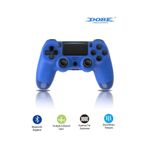 Ps4-pc-android Box-android-ıos Telefon Tablet Uyumlu Titreşimli Bluetooth Oyun Kolu Mavi