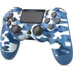 Ps4 Ps4 Pro Ps4 Slim Ps3 Oyun Konsolu Için Kablosuz Wireless Control Kol 1000 Mah Batarya 12 Saat Çalışma Çift Titreşim - Kamuflaj