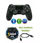 Ps4 Uyumlu Joystick - Kol Ps 4 Kablosuz Joystick Tablet Telefon Pc Uyumlu Titreşimli Oyun Kolu 1 Adet