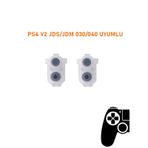 Ps4 V2 Jds 030/040 Kollar İle Uyumlu Lr L1l2 R1r2 Lastik Takımı