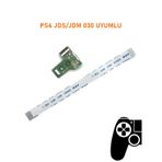 Ps4 V2 Kollar İle Uyumlu Jds Jdm 030 Usb Port Soket & 12 Pın Flex