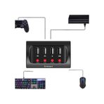Ps4/Nintendo Switch/Xbox One Kablolu Klavye Ve Mouse Dönüştürücü Adaptör