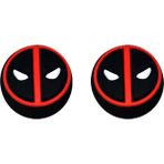 Ps5 Dualsense 1 Çift Xbox 360 One S x ,ps4,ps3,nintendo Uyumlu Desenli Analog Koruyucu Başlığı Spiderman Head - Siyah - Kırmızı