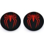 Ps5 Dualsense 1 Çift Xbox 360 One S x ,ps4,ps3,nintendo Uyumlu Desenli Analog Koruyucu Başlığı Spiderman - Kırmızı