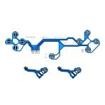 Ps5 İç Film Flex V1 Mavi Set Ribbon Playstation 5 Uyumlu Orjinal Yedek Parça Ps5 Kol Tamir