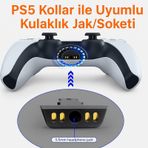 Ps5 Kollar İle Uyumlu 3,5mm Kulaklık Jakı Soketi
