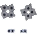 Ps5 Oyun Kolu Tamir V1 -V2 Model Orjinal Kalite Lastik Takımı 15 Takım - Gri - Kahverengi - Siyah