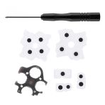 Ps5 V2 İç Lastik Tamir Seti Silikon Pad Tornavida Set Playstation 5 Yedek Parça