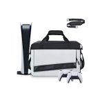 PS5/PS5 Pro Uyumlu Taşıma Çantası, PS4 Destekli Koruyucu Seyahat Çantası