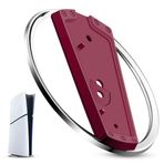 PS5/PS5 Slim/PS5 Pro için dikey ayak, video oyunu aksesuarı standı PS5 Pro ayak ABS paslanmaz çelik, sağlamlık ve ısı dağılımı sağlar, Playstation 5 konsolu için dikey stand