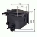 Psa 1901.95 Peugeot Mazot Filtresi 206 207 307 308 407 Partner / C3 C4 / Fiesta Focus Iı 1.6 Hdı 1.6 Tdcı