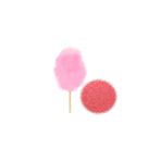 PSC Pembe Renk Çilek Aromalı Pamuk Şeker Toz Karışımı 400 gr PSC PEMBE/ÇİLEKLİ TOZ 400 GR