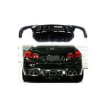 PSD Bmw F10 M Tech (2010-2017) Uyumlu M5 Competition Arka Tampon - Difüzör (Plastik)