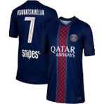 Psg 2025/26 Yeni Sezon Kvaratskhelia Iç Saha Forması - Lacivert - 2XL