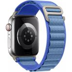 PSGT Alpin Apple watch Ultra Band 42-44-45-49mm S10-11 (46mm )Kordon Alpin 10 9 8 7 6 5 SE - Deniz Mavisi - S10 S11 -46mm (42/44/45/49)mm