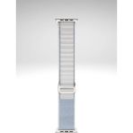 PSGT Alpin Apple watch Ultra Band 42-44-45-49mm S10-11 (46mm )Kordon Alpin 10 9 8 7 6 5 SE - Mavi - Beyaz - Mavi