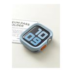PSGT Apple Watch 44/45mm Uyumlu 5 6 7 8 9 Serisi 360 TPU Kılıf Kasa Koruyucu, Mavi