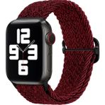 Psgt Apple Watch Gs Dt Pro T800 Ultra Uyumlu Kordon - Kırmızı Çiçek - 38-40-41MM